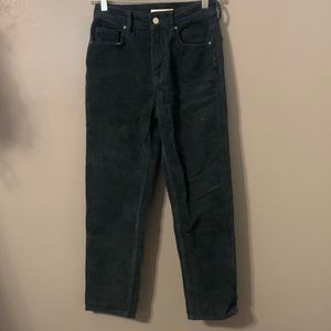 Size 23 corduroy navy blue Pacsun pants